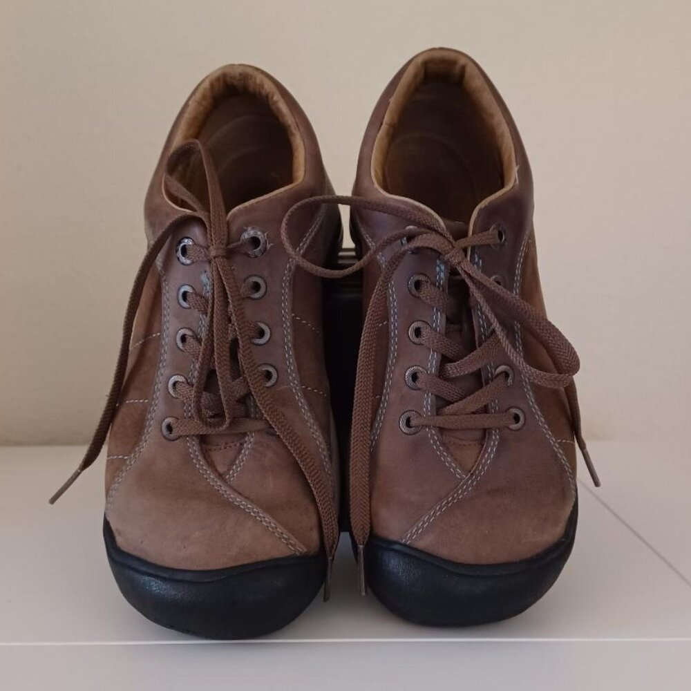 Keen "Presidio" Brown Suede Leather Walking/Athletic Shoes Size 7.5